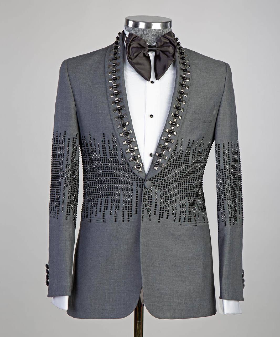 Mens silver sequin tuxedo on sale jacket