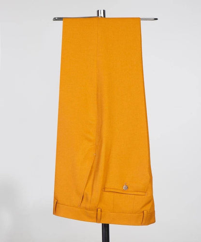 Shawl Design Satin Lapel Orange Tuxedo