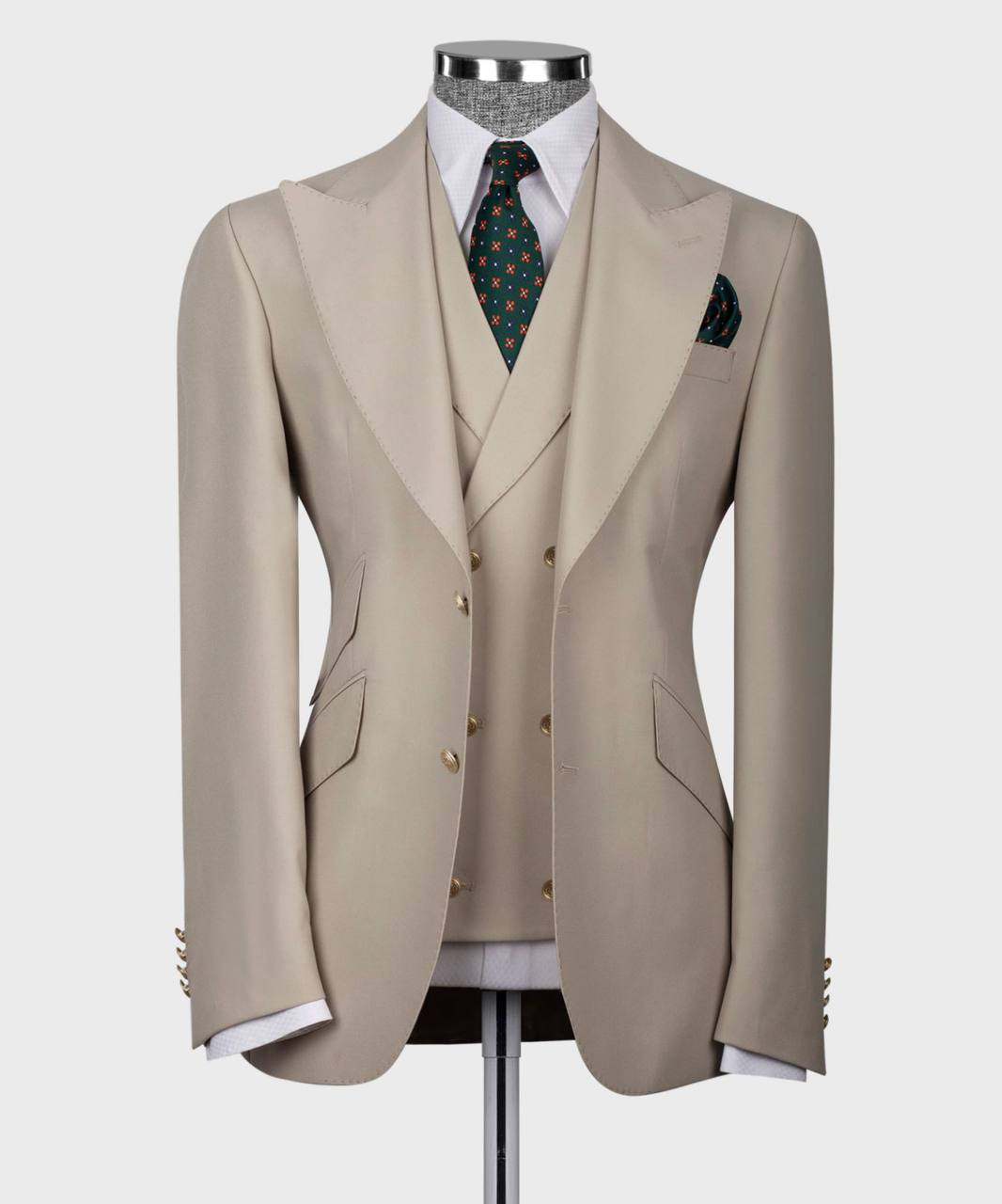 stone beige_suit_for men