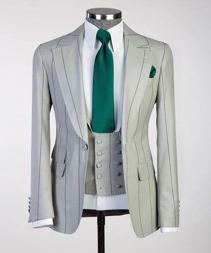 Costume Homme, 2 Pièces, Double Boutonnage, Champagne, Revers Châle, Look Élégant, Idéal pour Mariage, Fêtes, Bal, Célébrations KLD