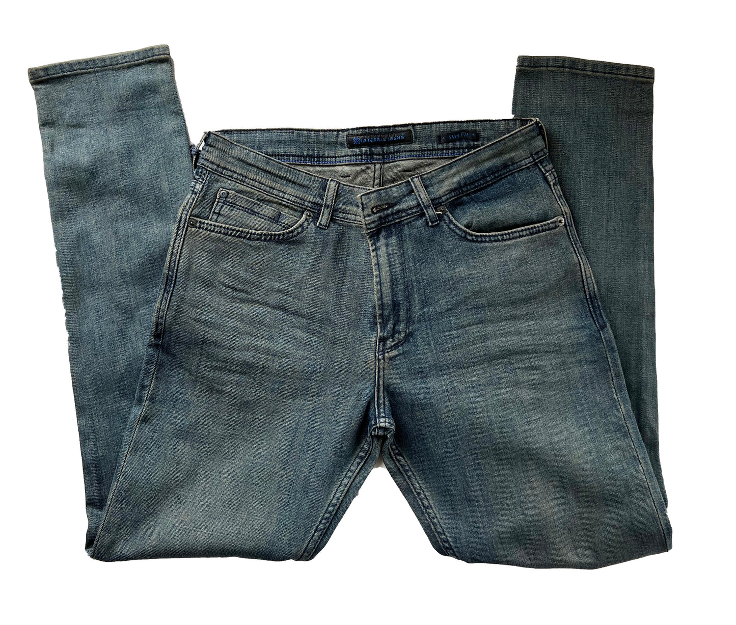 Jeans, pantalons confortables coupe ajustée pour hommes- Elgin 