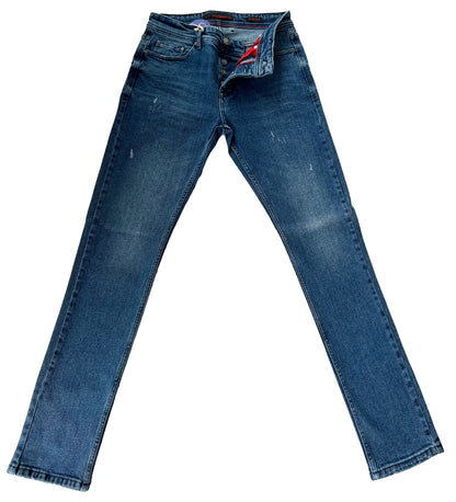 Jeans, pantalons confortables coupe slim pour hommes - Alton 